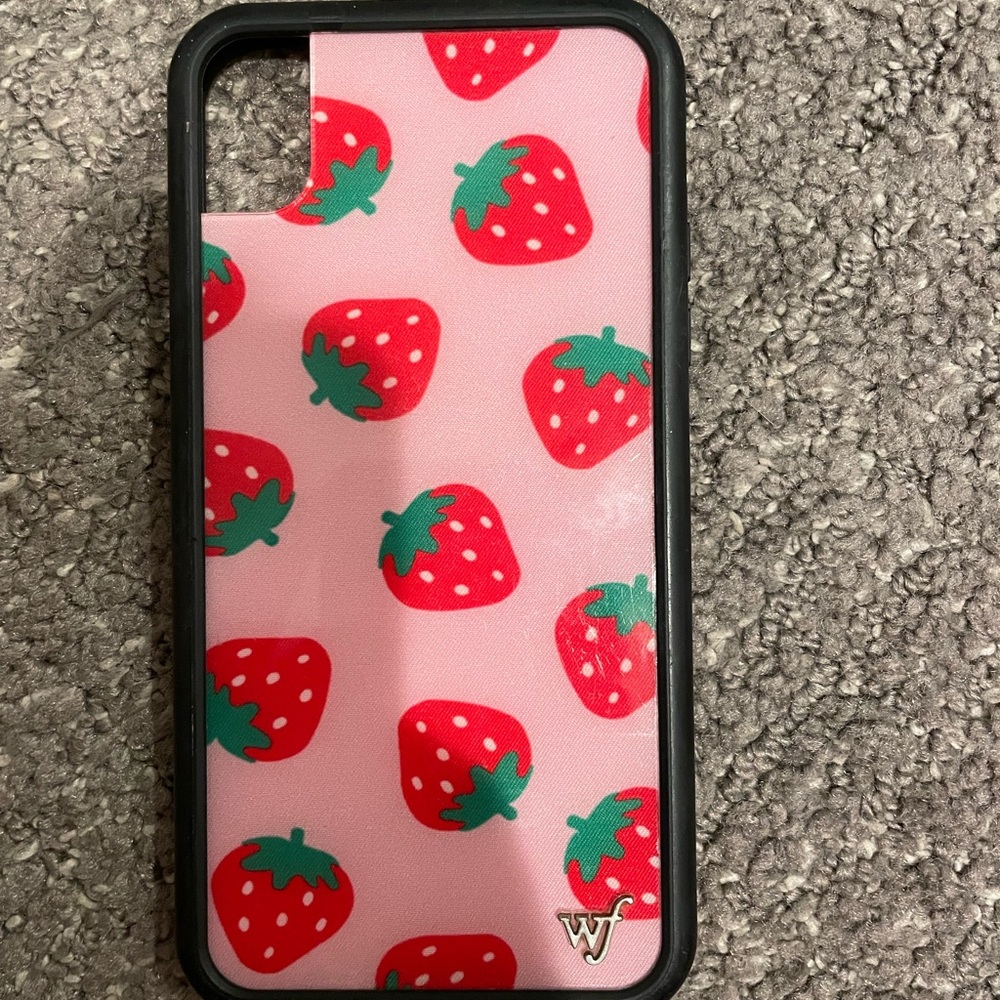 Strawberry Wildflower case